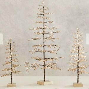 Pottery Barn Faceted Mirrored Crystal Tree